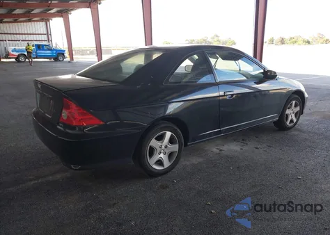 2004 Honda Civic Ex z USA, uszkodzony, nr VIN 1HGEM21924L085173